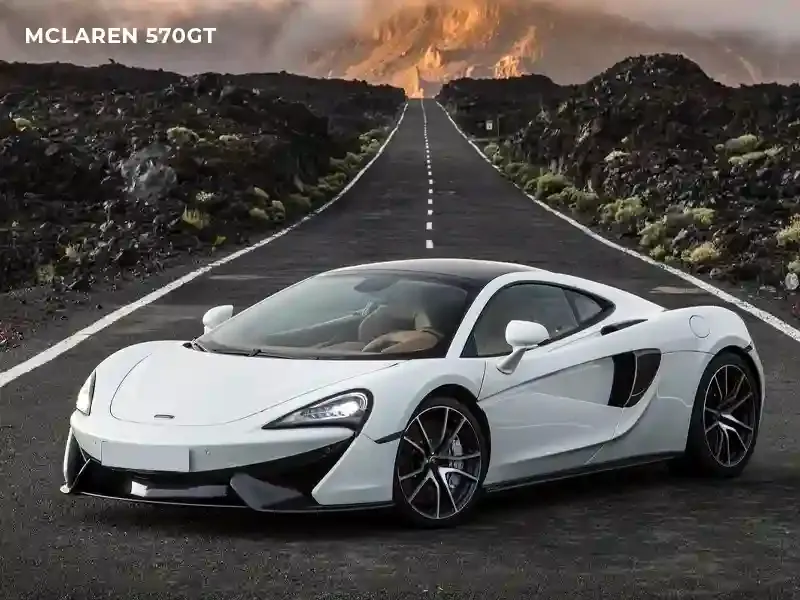 McLaren 570S front three-quarter exterior